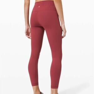 Lululemon Wunder Under Legging Tight 25" Luxtreme Chianti Women's Size 10